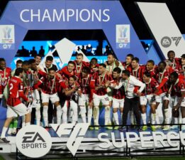 Milan’dan Süper Kupa’da geri dönüş: 2-0’dan kupayı aldı