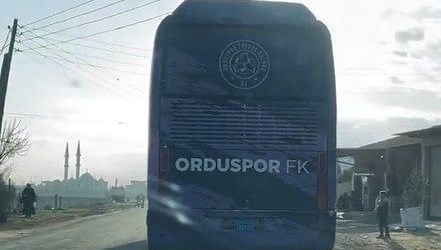 Orduspor otobüsü neden Suriye’de? Kulüpten açıklama geldi