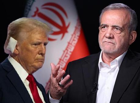 Pezeşkiyan iddiaları reddetti! ‘Trump’a suikast girişimi düzenlemedik’
