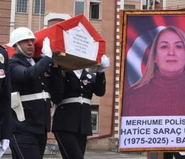 Pıhtı atması sonucu hayatını kaybeden polis memuru için tören düzenlendi