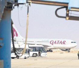 Şam Havalimanı’na uluslararası ilk uçuş