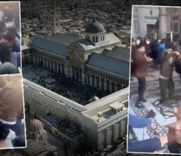 Şam’daki Emevi Camisi’nde izdiham: Ölü ve yaralılar var!
