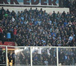 Samsunspor-Trabzonspor maçındaki 82 taraftara adli işlem