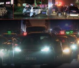 Sarıyer’de zincirleme kaza! 7 araç birbirine girdi