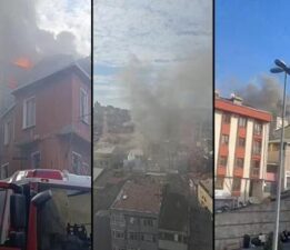 Son dakika: Beyoğlu’nda 3 katlı binada yangın