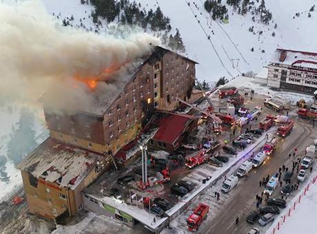 SON DAKİKA BOLU KARTALKAYA YANGIN HABERLERİ: Bolu’da Kartalkaya Kayak Merkezi’nde otel yangını! Çok sayıda ölü var yaralı…