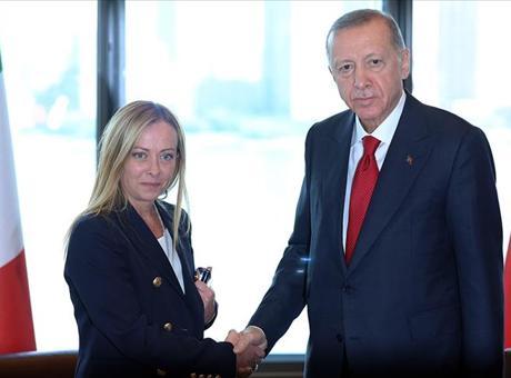 SON DAKİKA HABERLER: Cumhurbaşkanı Erdoğan, Meloni ile görüştü! İşte ele alınan konular