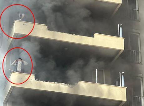 SON DAKİKA YANGIN HABERLERİ: Antalya’da 9 katlı otel inşaatında yangın: İşçiler mahsur kaldı
