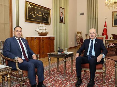 TBMM Başkanı Kurtulmuş, Bahreyn’in Ankara Büyükelçisi’ni kabul etti