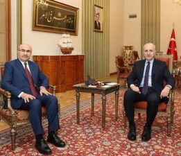 TBMM Başkanı Numan Kurtulmuş, Emniyet Genel Müdürü Demirtaş’ı kabul etti