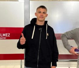 Trabzonspor’un prensipte anlaştığı Danylo Sikan, Trabzon’a geldi