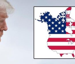 Trump haritayı paylaştı! Kanada ‘cehennemde kartopu’ dedi