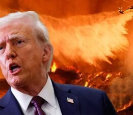 Trump’tan yangın açıklaması: Beceriksizler, bir türlü söndüremediler