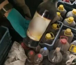 Ülke genelinde 50 bin 105 litre sahte ve etil alkol ele geçirildi