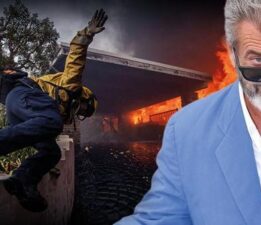 Ünlü oyuncu Mel Gibson Los Angeles’taki orman yangınlarında evini kaybetti