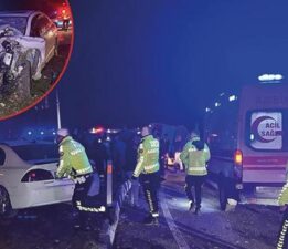 Uşak’ta feci kaza! Otomobil ile işçi servisi çarpıştı: 28 yaralı
