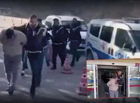 Uygulama üzerinden çalışan sürücüyü darp etmişlerdi! 4 taksici tutuklandı