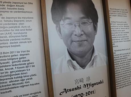 Van depreminde hayatını kaybeden Japon gönüllünün adı bu merkezde yaşayacak