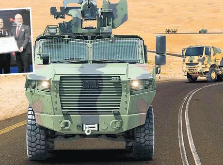 Yerli ve milli motorlu zırhlı araçlar yola çıktı
