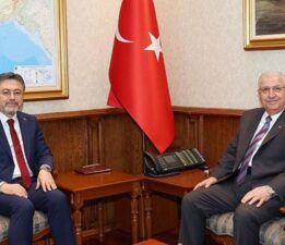 Bakan Güler, Bakan Yumaklı ile bir araya geldi