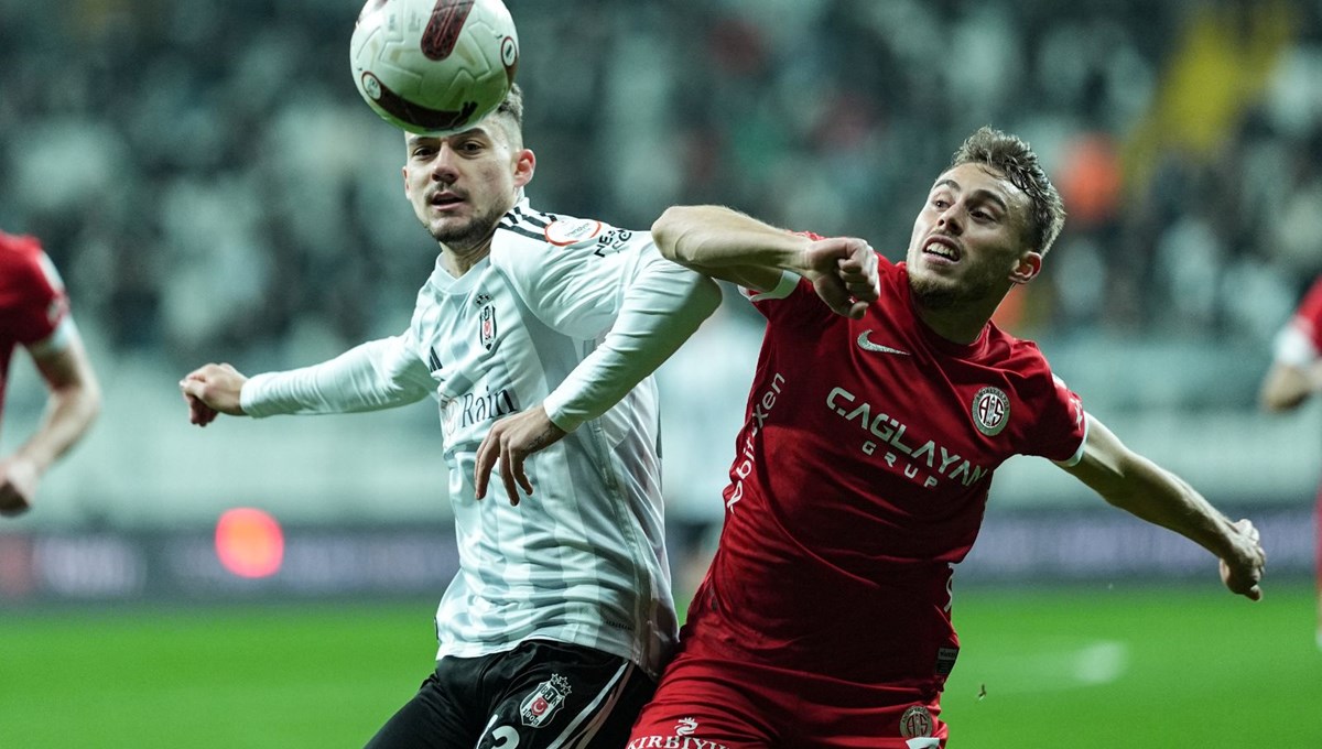 Beşiktaş, kupada Antalyaspor’a konuk oluyor: İlk 11’ler belli oldu