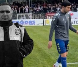 Elazığspor taraftarından rakip takım futbolcusu Burak Sekin’e: “Sen bize babanın emanetisin”