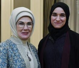 Emine Erdoğan, Suriye Arap Cumhuriyeti Cumhurbaşkanı’nın eşi ile bir araya geldi