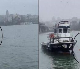 Fatih’te bir kadın denize düştü! Dehşet anları kameraya takıldı