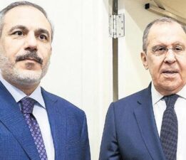 Fidan ile Lavrov’dan Suriye görüşmesi