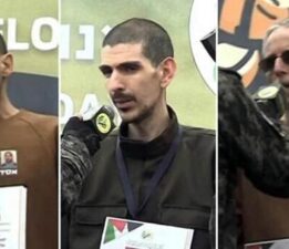 Gazze’den serbest bırakılan 3 İsrailli esir, Kassam Tugaylarına teşekkür etti