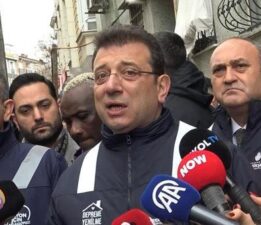 İBB Başkanı İmamoğlu: İnsanların yaşamını kurtarmak için birlikte hareket etmeliyiz