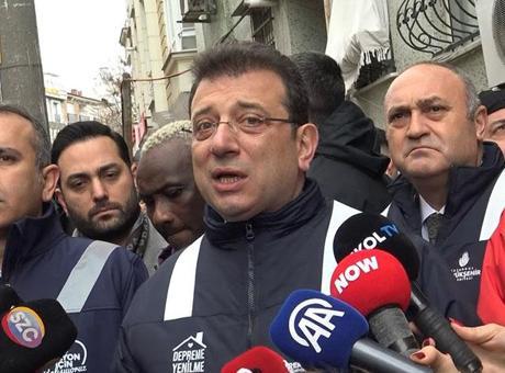 İBB Başkanı İmamoğlu: İnsanların yaşamını kurtarmak için birlikte hareket etmeliyiz