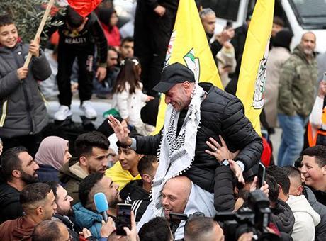 İsrail’in serbest bıraktığı Filistinli esirler Gazze Şeridi’ne ulaştı