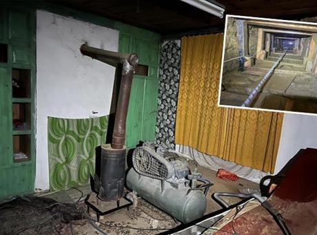Kastamonu’da şaşkına çeviren olay! Suçüstü yakalandılar! Binanın altına tünel inşa edip elektrik hattı döşemişler