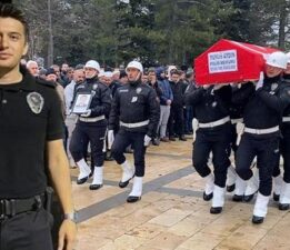 Kazada ölen polis memuruna son veda! Kahreden detay ortaya çıktı