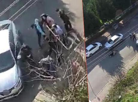 Kocaeli’nde kendisini bıçaklayan eski kocasını mahallelinin elinden aldı