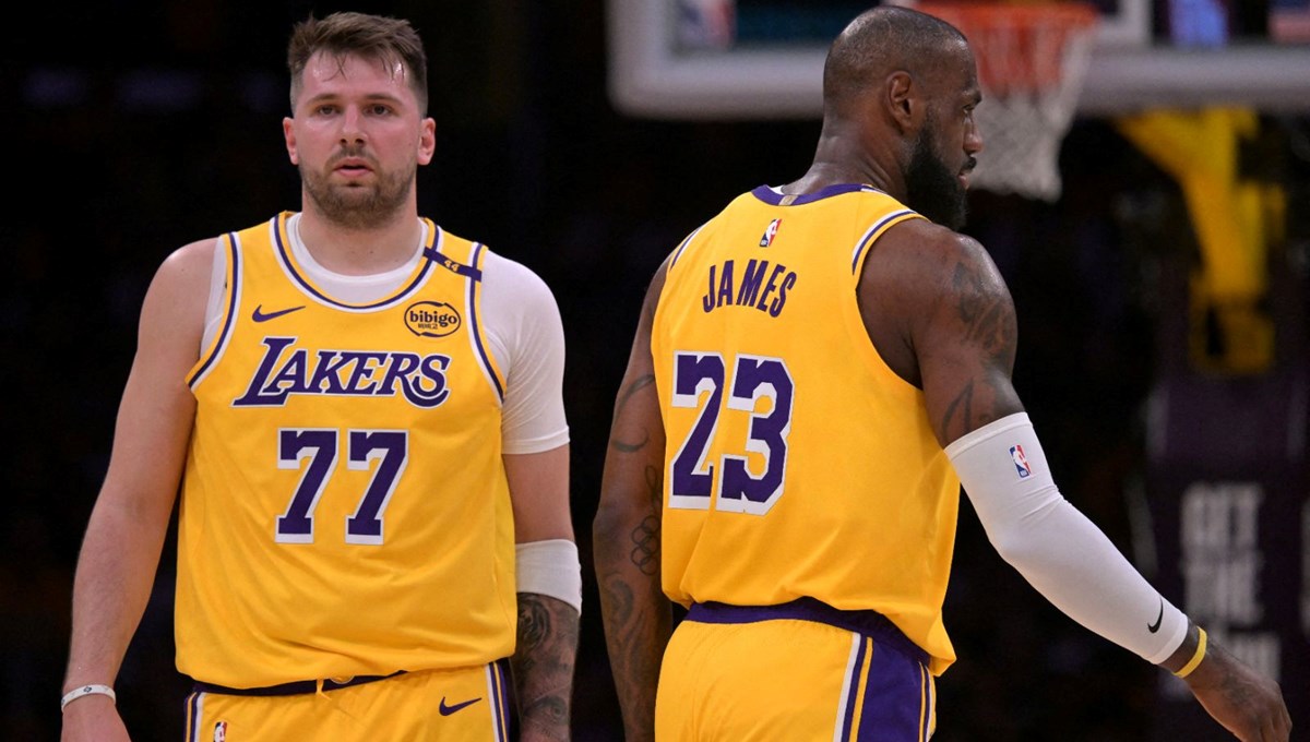 NBA’de Lakers, Doncic’in forma giydiği ilk maçta Jazz’ı mağlup etti: 14 sayı, 5 ribaunt, 4 asist!