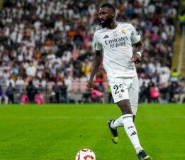 Real Madrid’e Rüdiger’den kötü haber