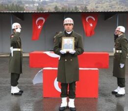 Şehit Binbaşı Murat Kemal Yetişen için tören