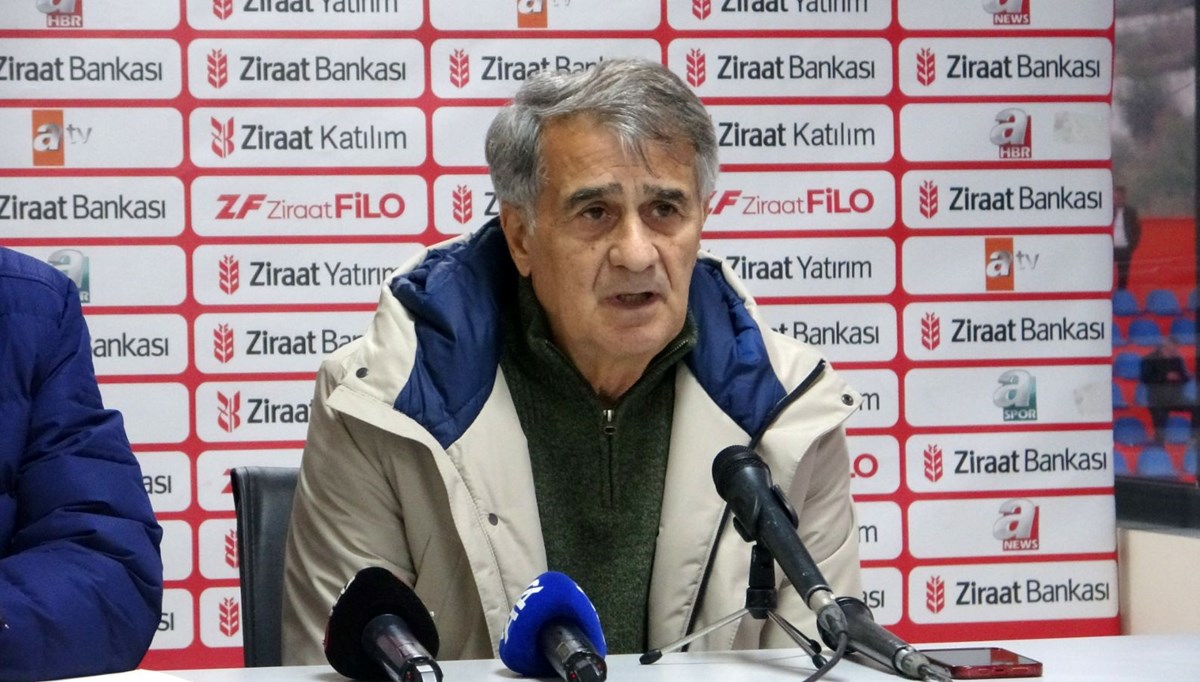 Şenol Güneş: “Kazanmak için geldiğimiz müsabakada 2 puan kaybederek gidiyoruz”