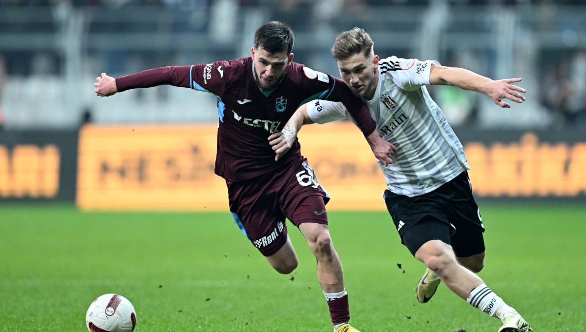 Süper Lig’de derbi günü | Beşiktaş – Trabzonspor maçında ilk 11’ler belli oldu
