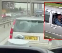 Tepki çeken görüntü! Ambulansa yol vermedi, ‘Yol vermiyorum’ diye bağırdı