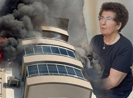 Torununa pişi yapmak istedi, tüm bina dehşeti yaşadı