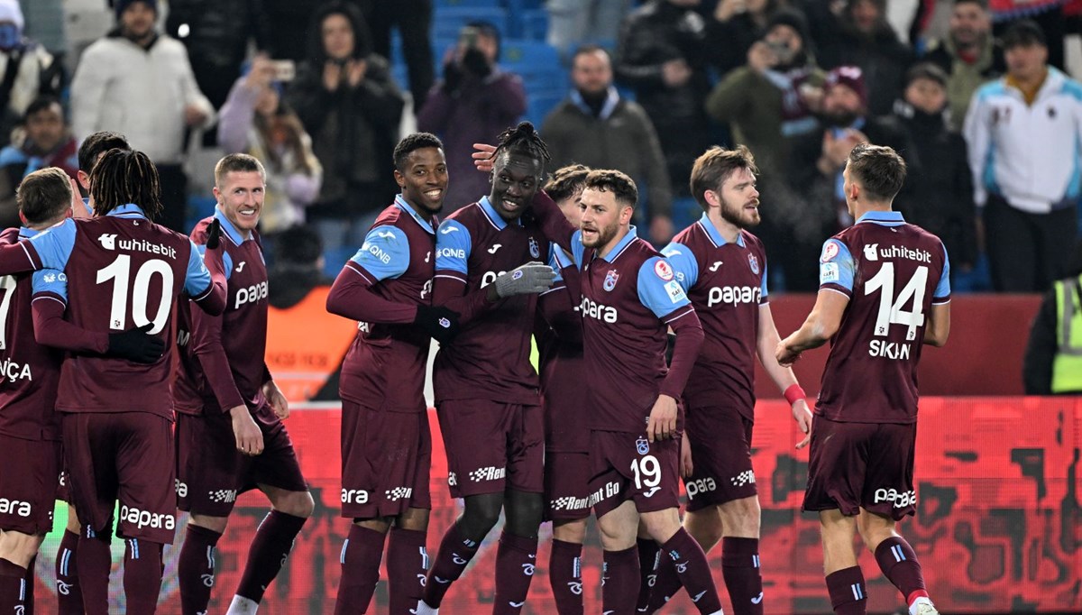 Trabzonspor ve İskenderunspor, Türkiye Kupası’nda çeyrek finalde