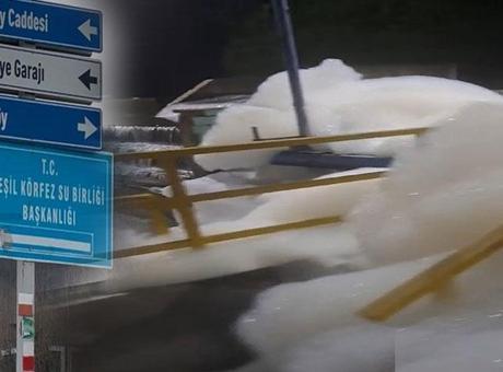 Yalova’da içme suyu köpüklenmişti! Muhtarın aracı dere çevresinde görüldü