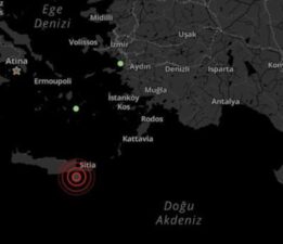 Akdeniz’de 4.5 büyüklüğünde deprem