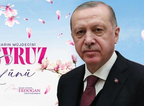 Cumhurbaşkanı Erdoğan’dan Nevruz Bayramı mesajı