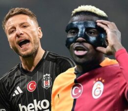Forvetlerin karnesi | Beşiktaş-Galatasaray derbisinde gözler golcülerde: Osimhen mi, Immobile mi?