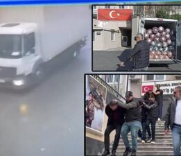 İstanbul’da akılalmaz dakikalar! Durdurdukları kamyonda şoför ve muavinin gözlerini bağladılar