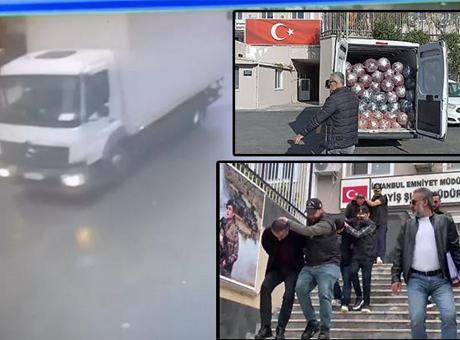 İstanbul’da akılalmaz dakikalar! Durdurdukları kamyonda şoför ve muavinin gözlerini bağladılar